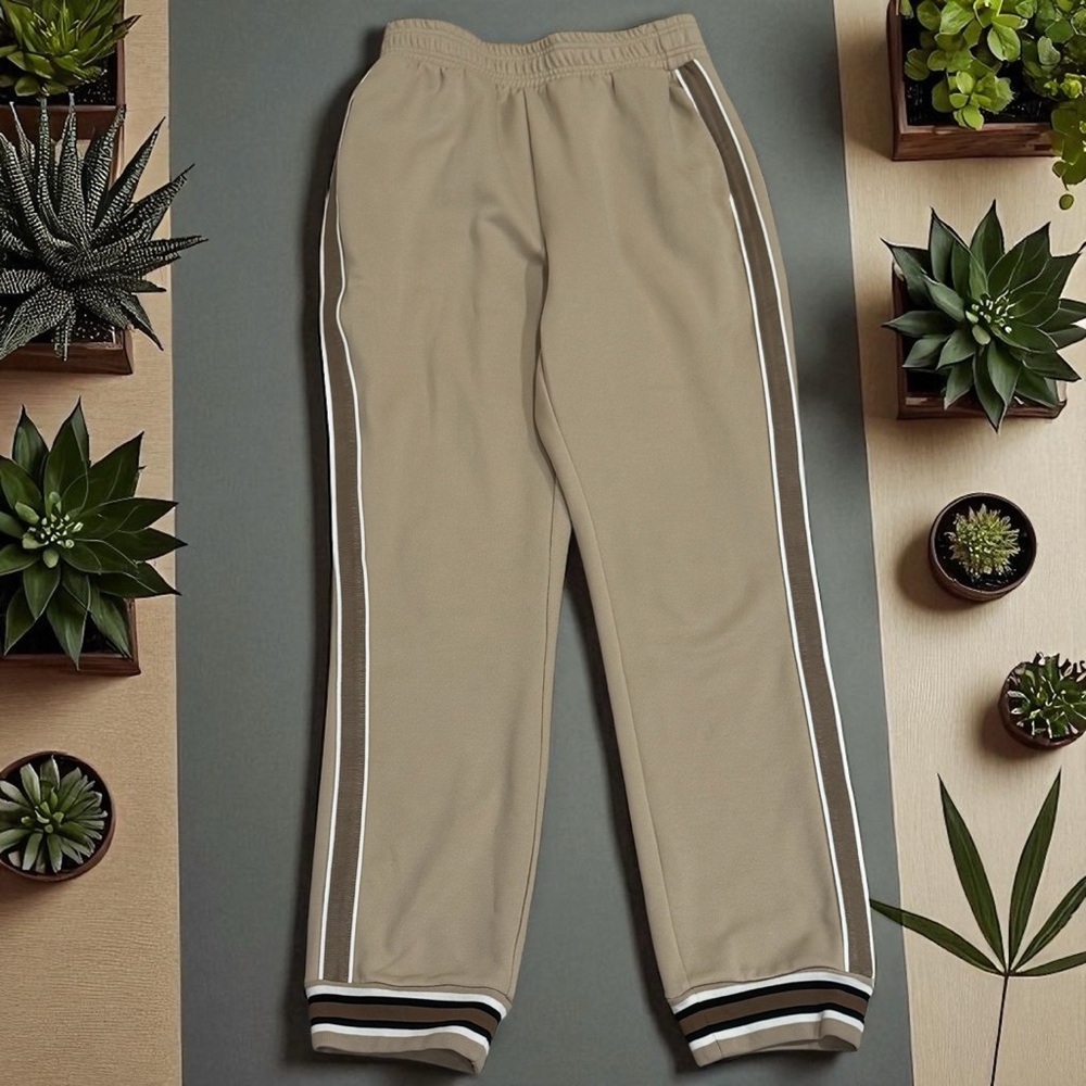 Aritzia Babaton Rocket Pants Beige and Brown‎ Athletic Chic Comfort XS